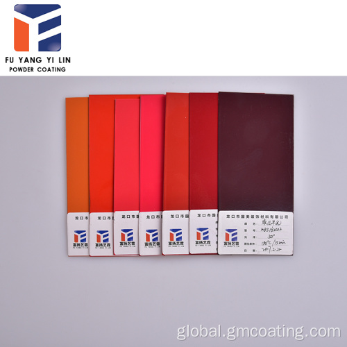 Flat Powder Coat Chemical Resistant Polyester TGIC Powder Coating Paint Factory